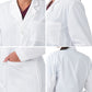 Unisex Three-Pocket 39" Full-Length Lab Coat