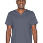 Unisex 2-Pocket Tuckable V-Neck Scrub Top