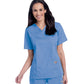 Women's 3-Pocket Clean Back V-Neck Scrub Top