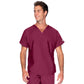 Unisex 1-Pocket Dolman Sleeve Tuckable V-Neck Scrub Top