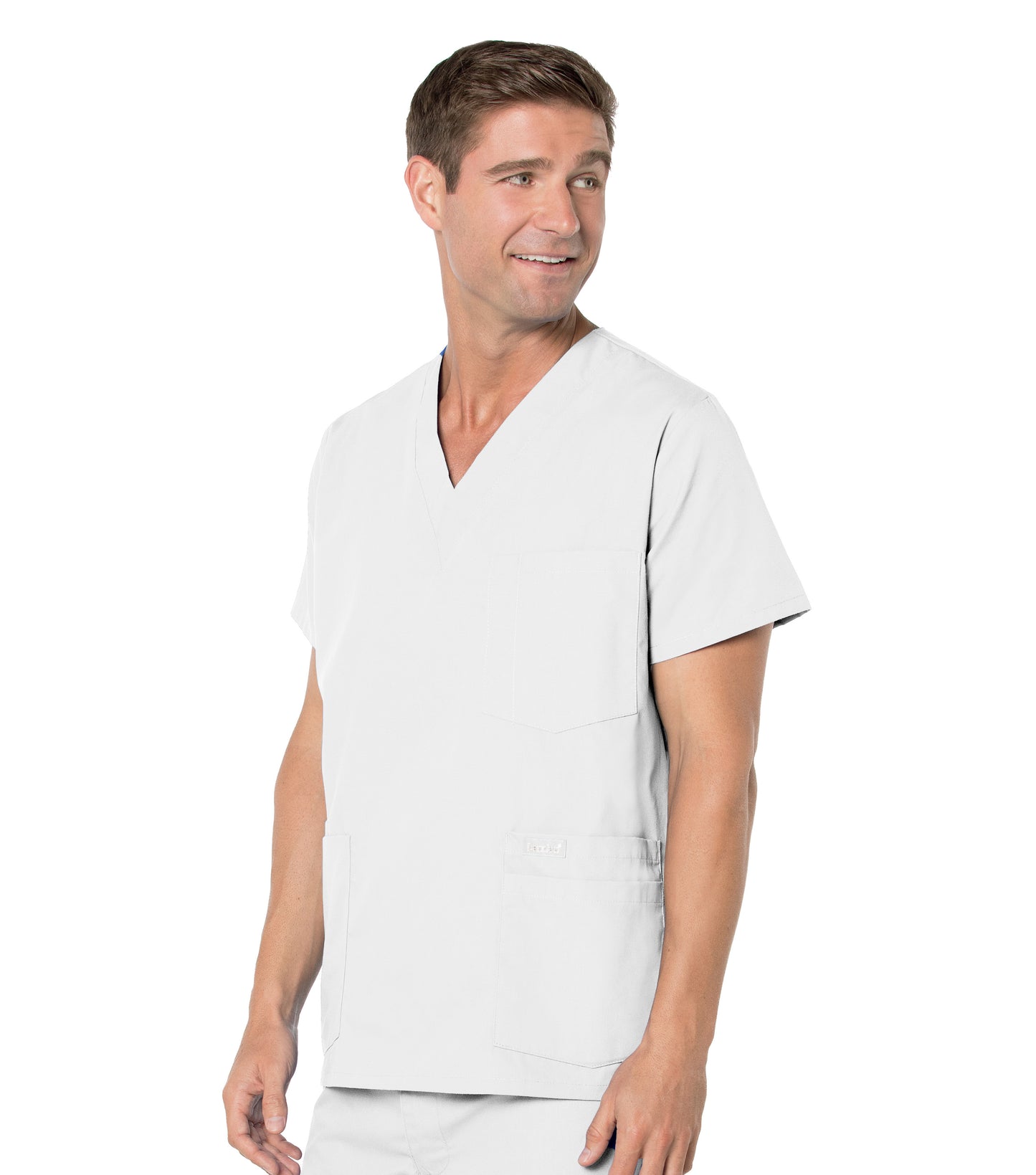 Men's 5-Pocket V-Neck Scrub Top