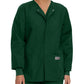 Unisex 3-Pocket Snap-Front Warm-Up Scrub Jacket