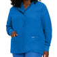 Women's 4-Pocket Crew Neck Warm-Up Scrub Jacket