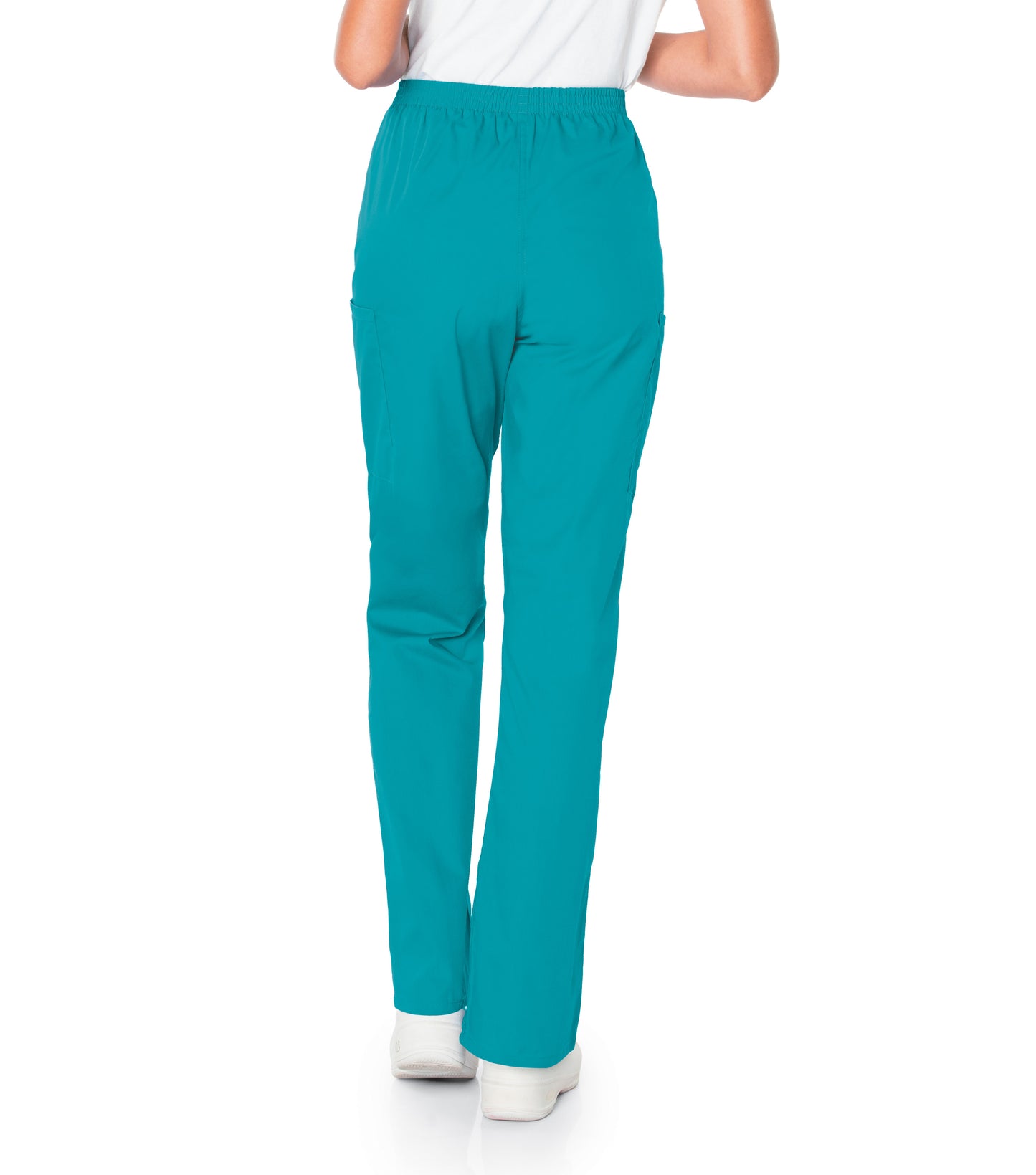 Women's 3-Pocket High-Rise Triple-Elastic Waist Scrub Pant