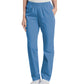 Women's 2-Pocket High-Rise Elastic Waist Straight Leg Scrub Pant