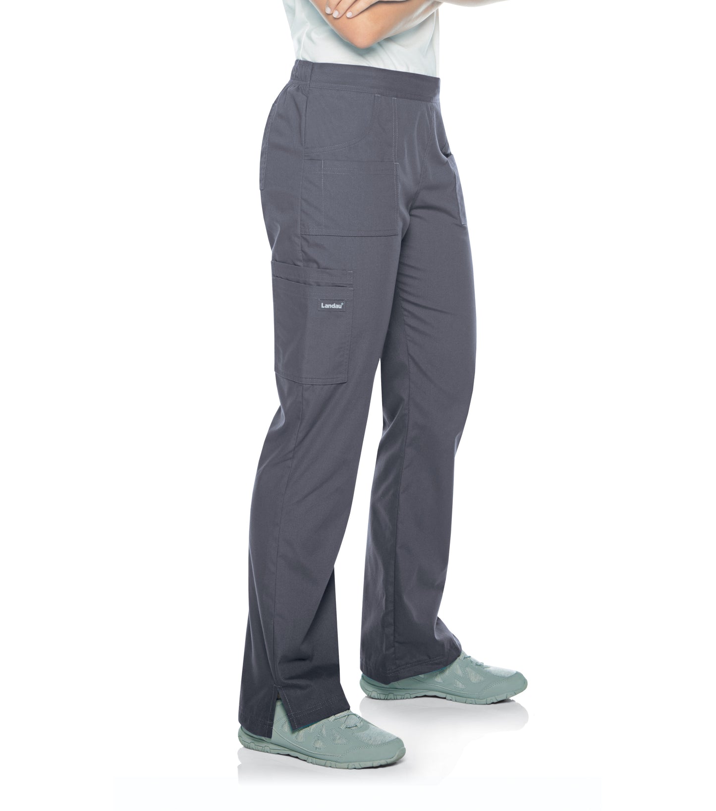 Women's 7-Pocket Straight Leg Cargo Scrub Pant