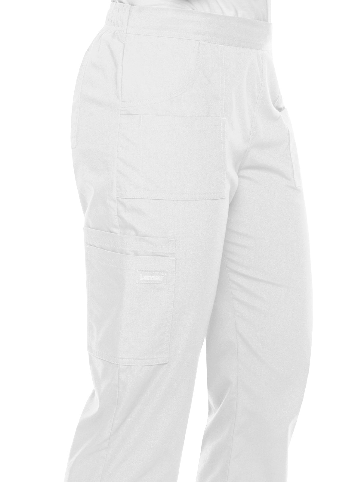 Women's 7-Pocket Straight Leg Cargo Scrub Pant