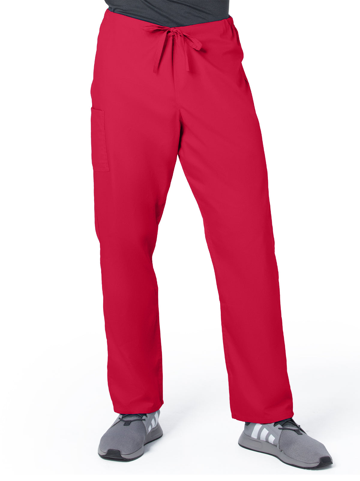 Unisex 2-Pocket High Rise Waist Straight Leg Scrub Pant