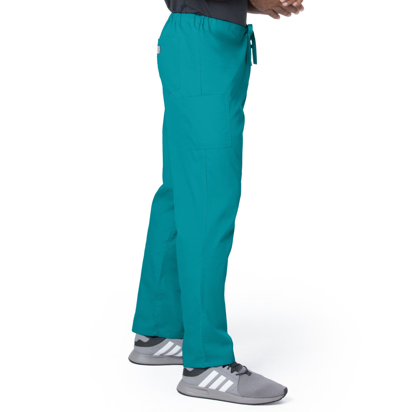 Unisex 2-Pocket High Rise Waist Straight Leg Scrub Pant