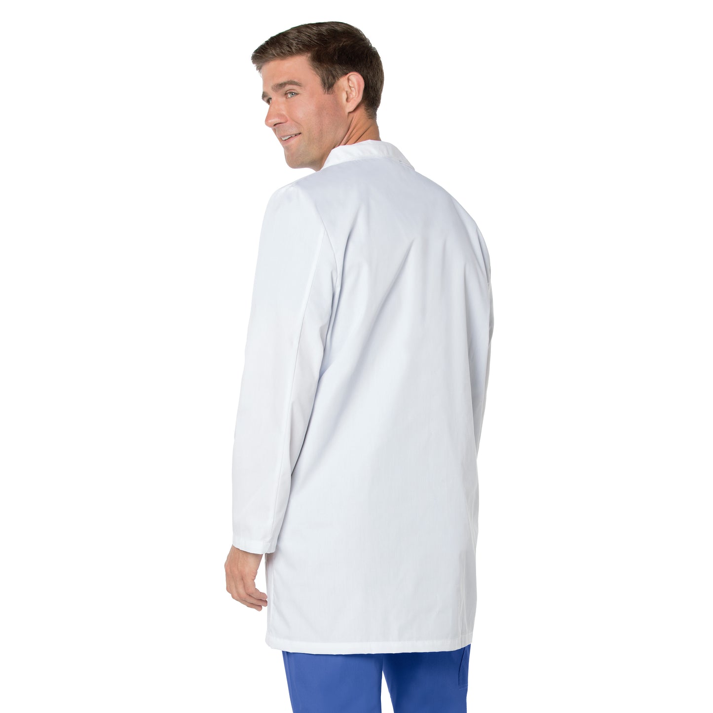 Unisex Three-Pocket 35.5" Mid-Length Lab Coat