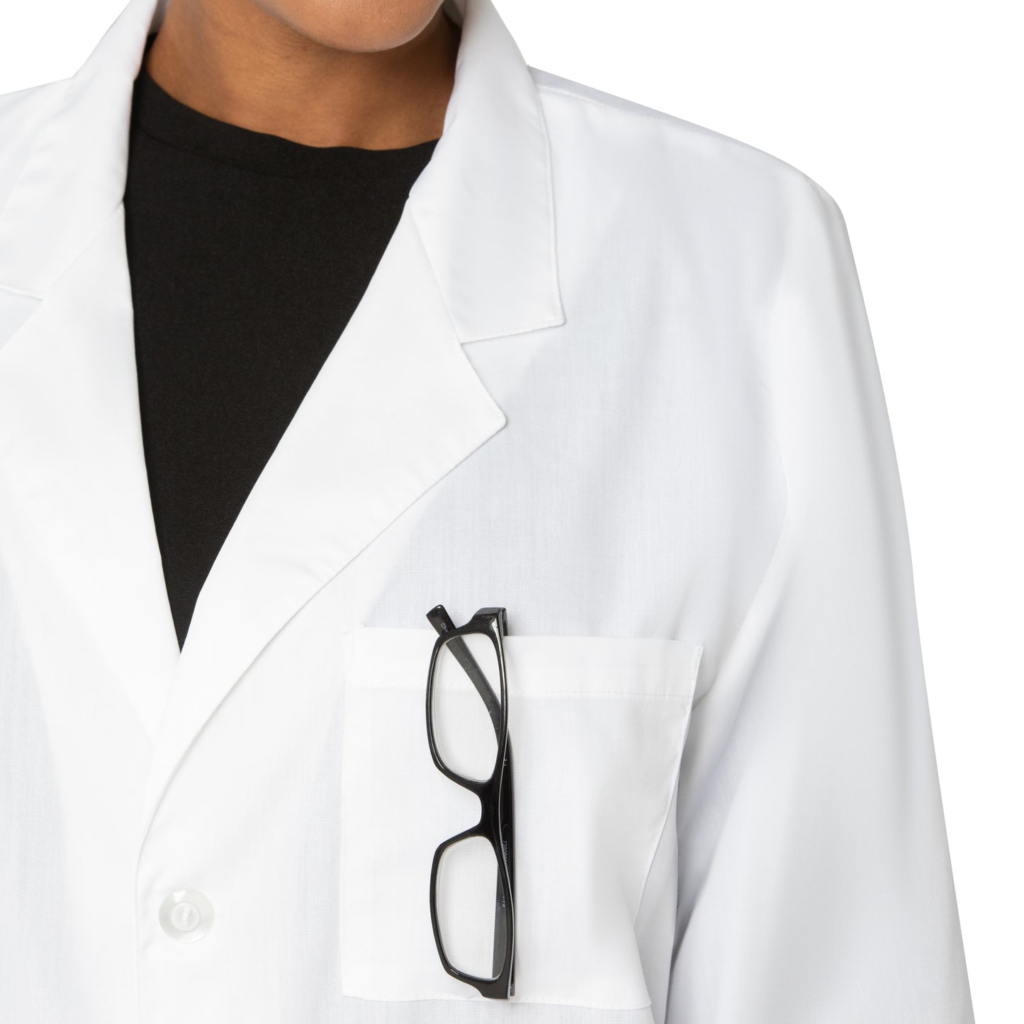 Unisex Three-Pocket 35.5" Mid-Length Lab Coat