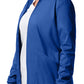 Women's 3-Pocket Mock Neck Zip-Front Scrub Jacket