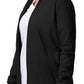 Women's 3-Pocket Mock Neck Zip-Front Scrub Jacket