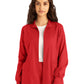 Women's 3-Pocket Mock Neck Zip-Front Scrub Jacket