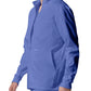 Men's 4-Pocket Mock Neck Zip-Front Scrub Jacket