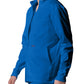 Men's 4-Pocket Mock Neck Zip-Front Scrub Jacket