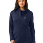 Women's Zip-Front Fleece Scrub Jacket