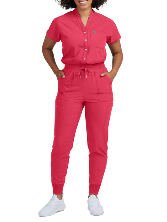 Women's 8-Pocket Cargo Jumpsuit