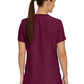 Women's 2-Pocket Shirttail Hemline V-Neck Scrub Top