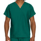 Unisex No-Pocket Tuckable V-Neck Scrub Top