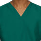 Unisex No-Pocket Tuckable V-Neck Scrub Top