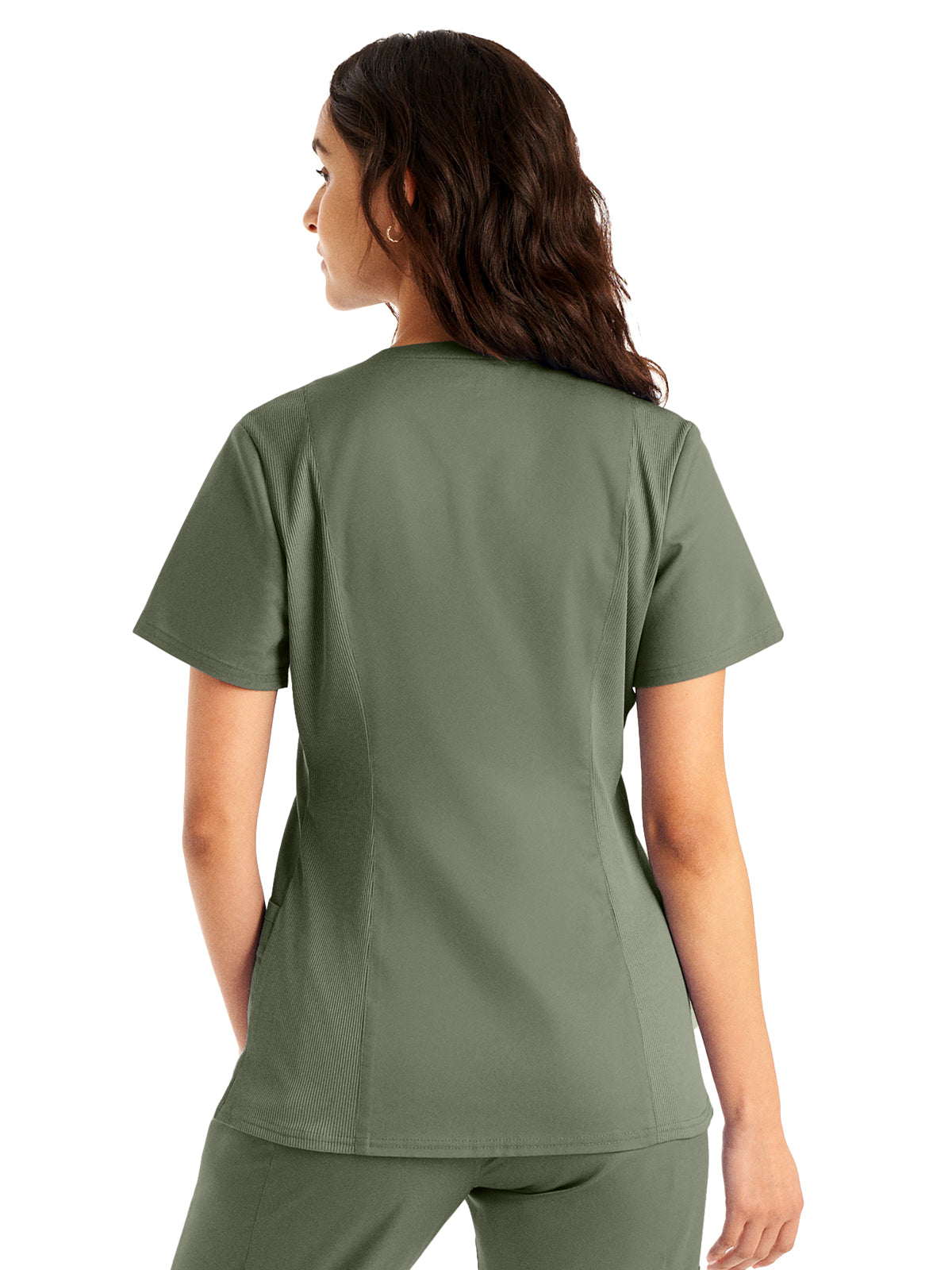 Women's 3-Pocket V-Neck Scrub Top