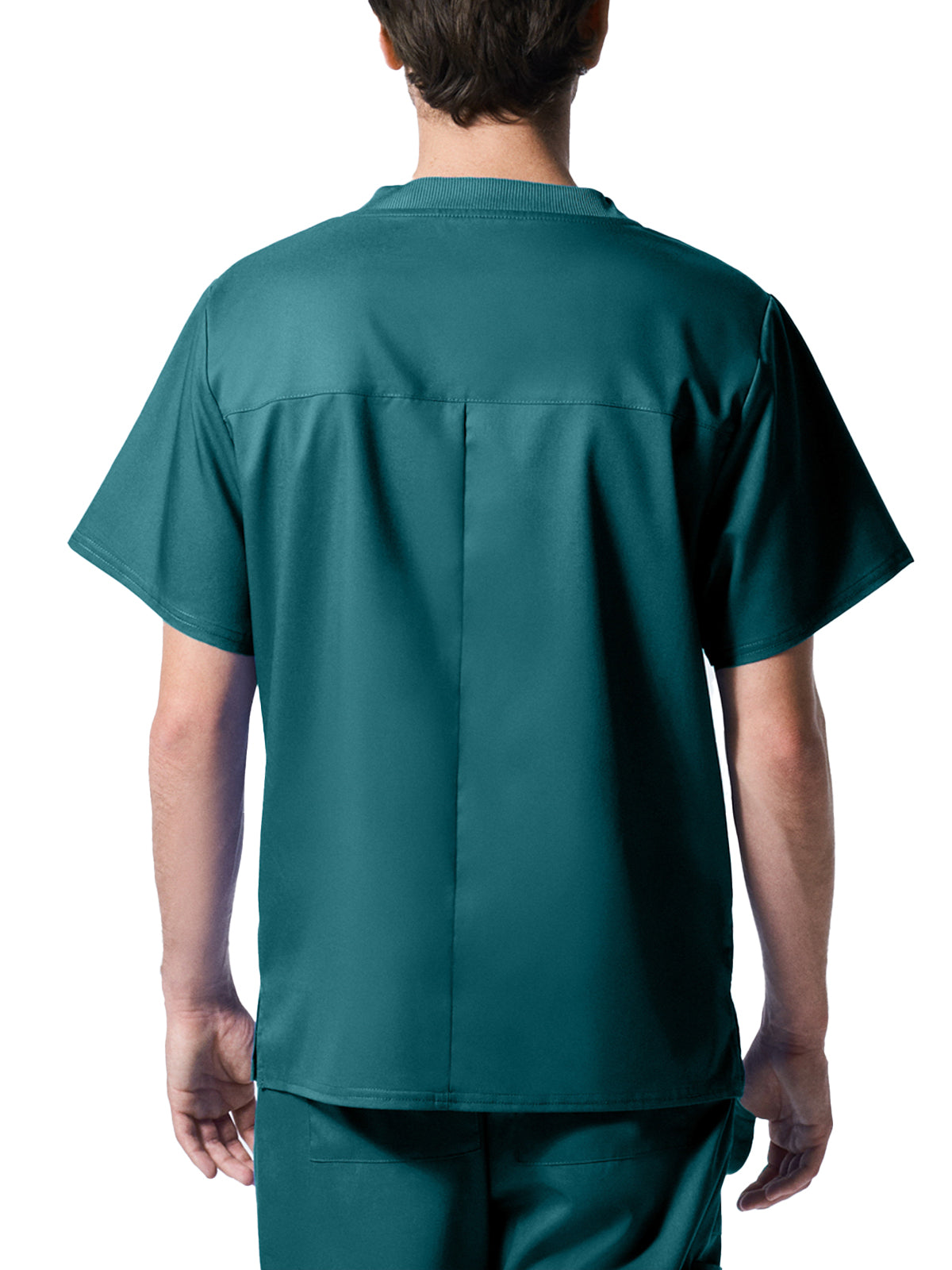 Men's 2-Pocket Tuckable V-Neck Scrub Top