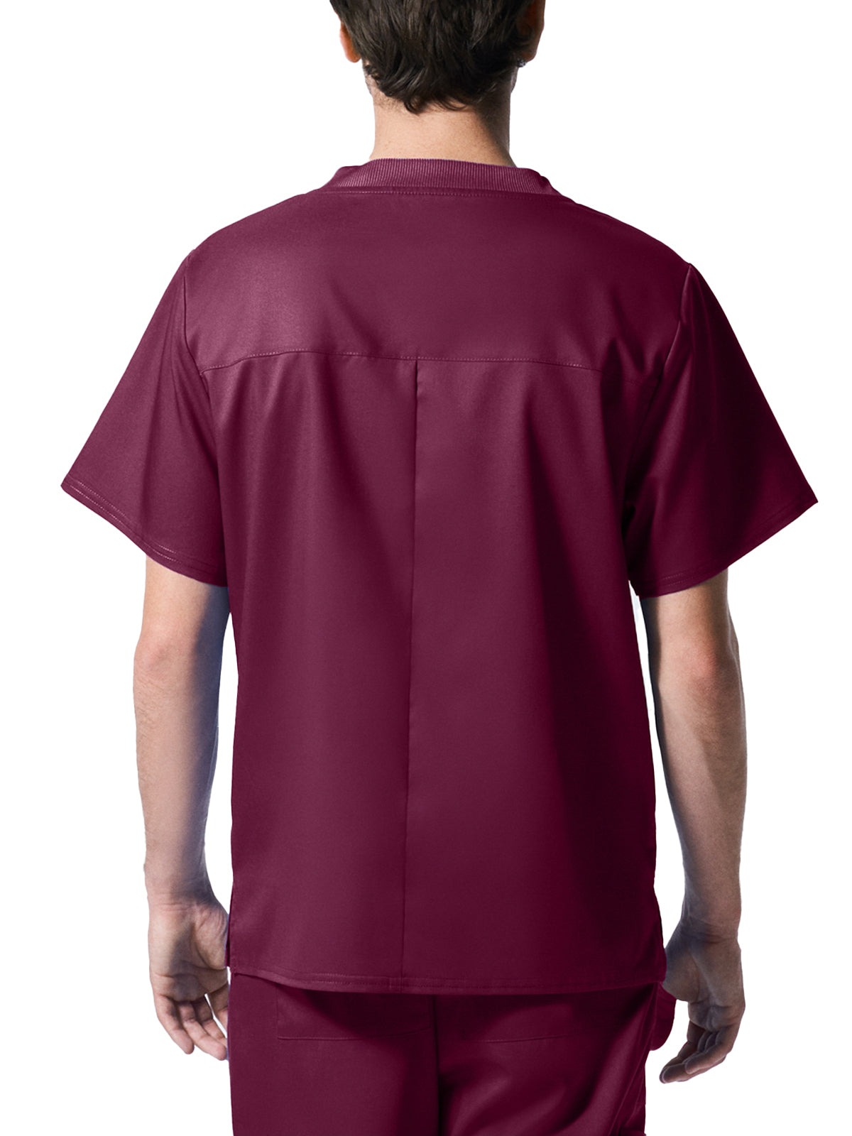 Men's 2-Pocket Tuckable V-Neck Scrub Top