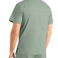 Men's 2-Pocket Tuckable V-Neck Scrub Top