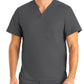 Men's 2-Pocket Tuckable V-Neck Scrub Top