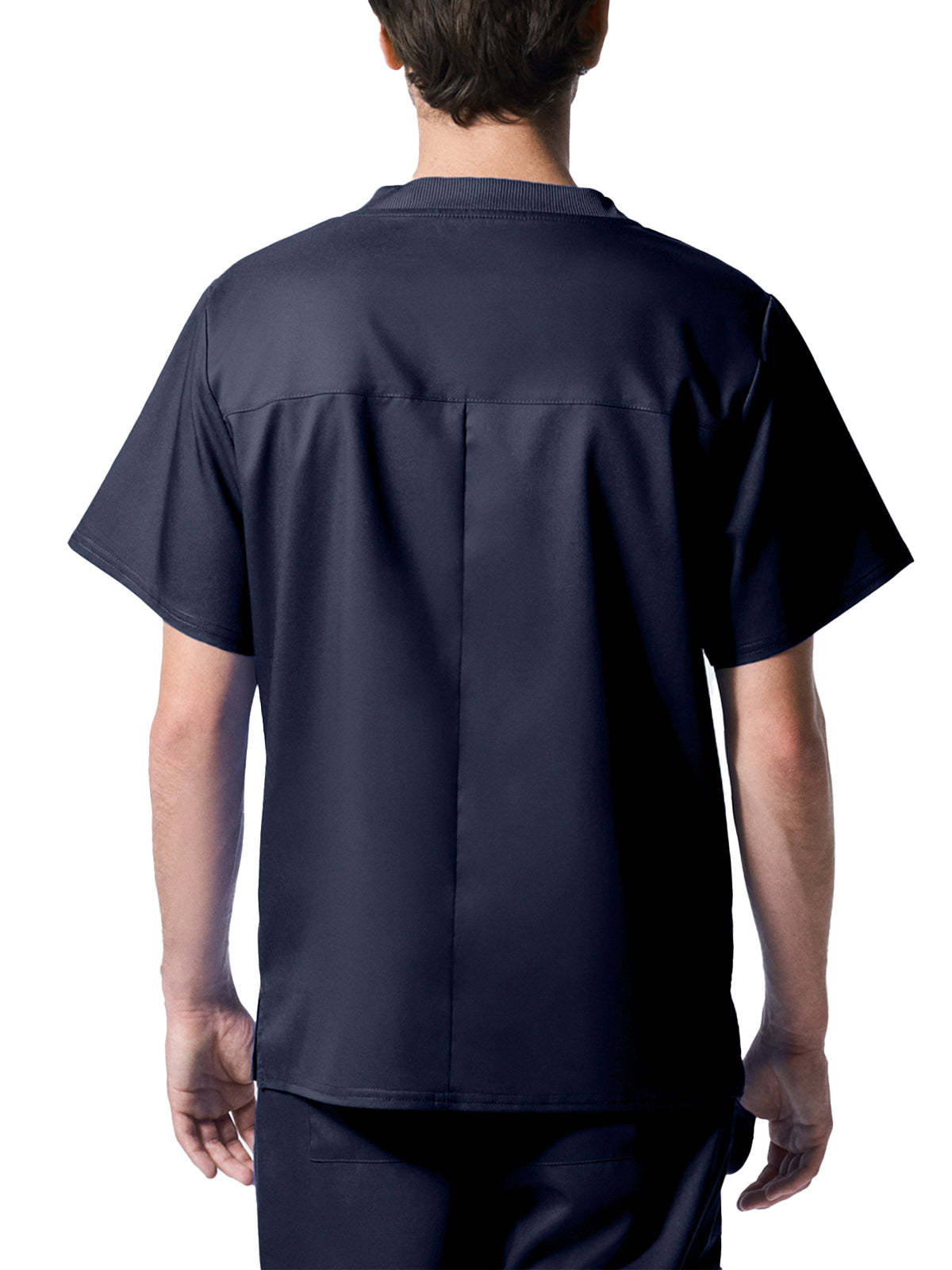 Men's 2-Pocket Tuckable V-Neck Scrub Top