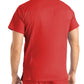 Men's 4-Pocket Back Yoke V-Neck Scrub Top