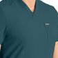 Men's 4-Pocket Back Yoke V-Neck Scrub Top