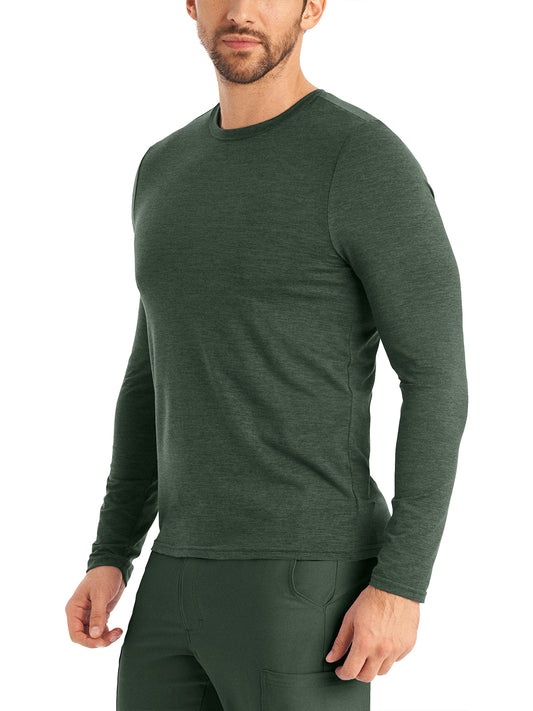 Men's Long-Sleeve Crew Neck Underscrub Tee