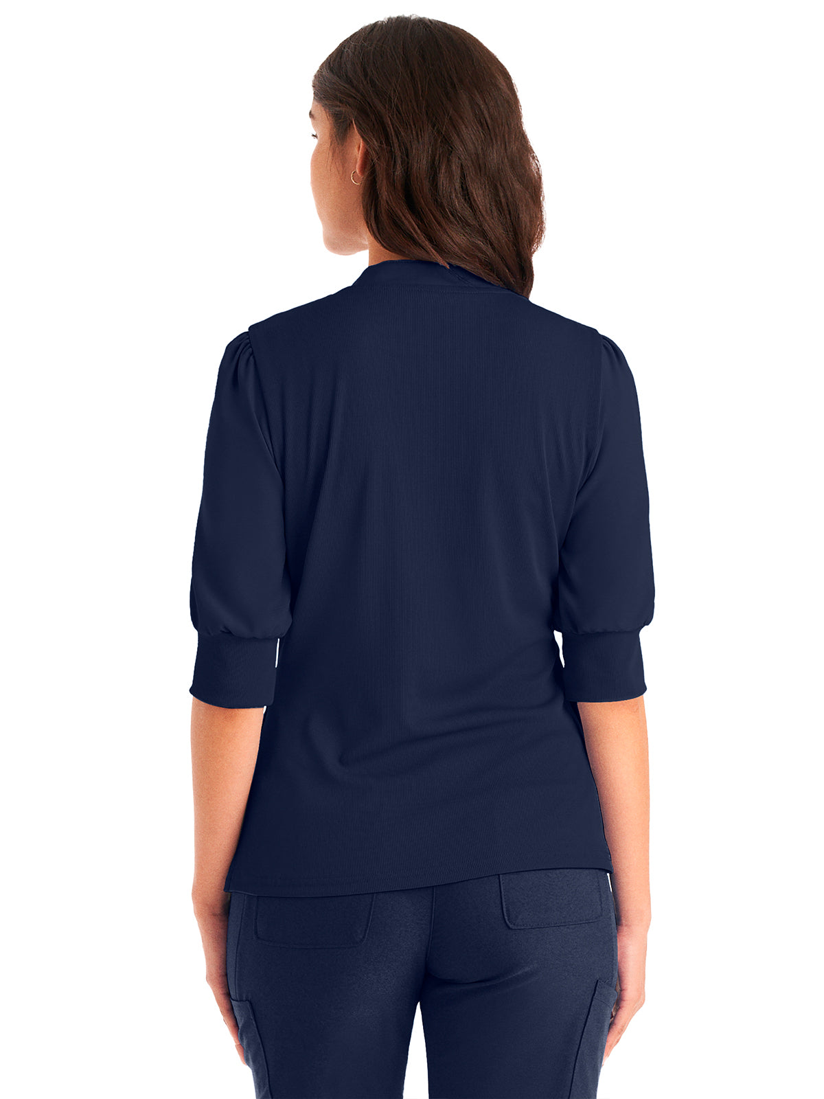 Women's 3-Pocket Y-Neck Top