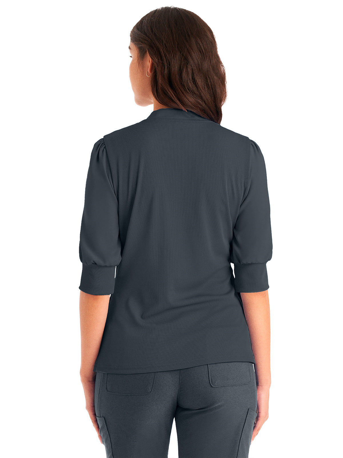 Women's 3-Pocket Y-Neck Top