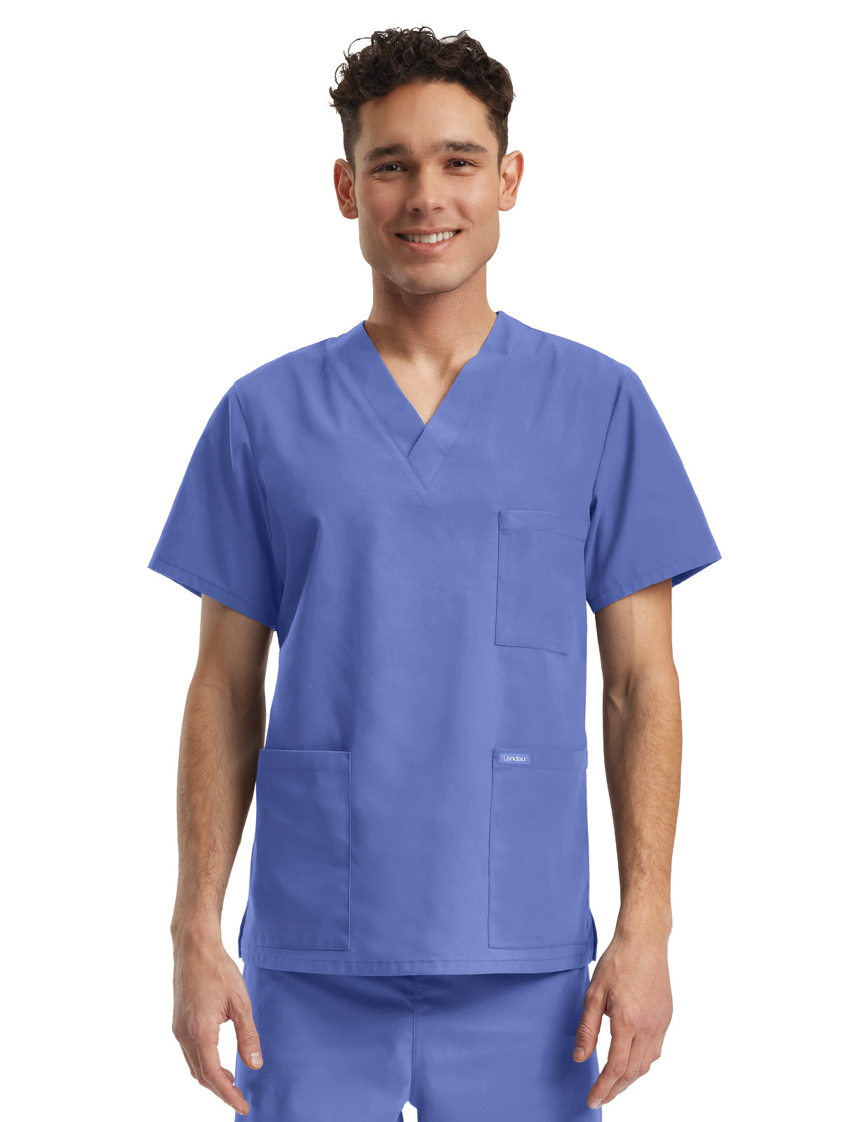 Unisex V-Neck Scrub Top