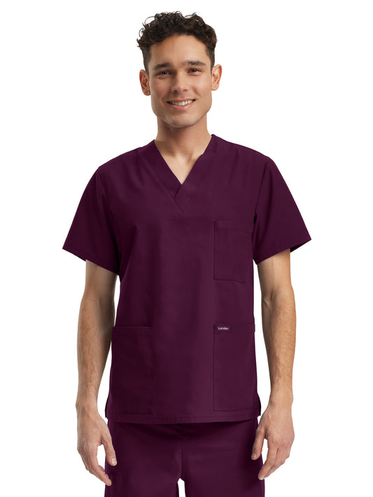 Unisex V-Neck Scrub Top