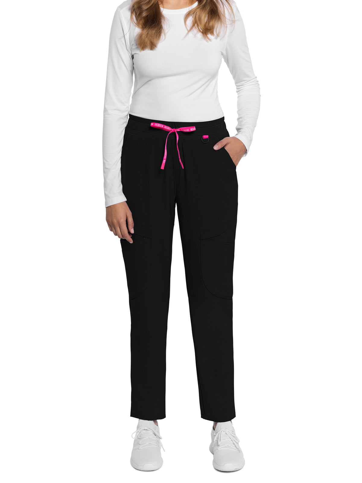 Women's 4-Pocket Mid Rise Scrub Pant