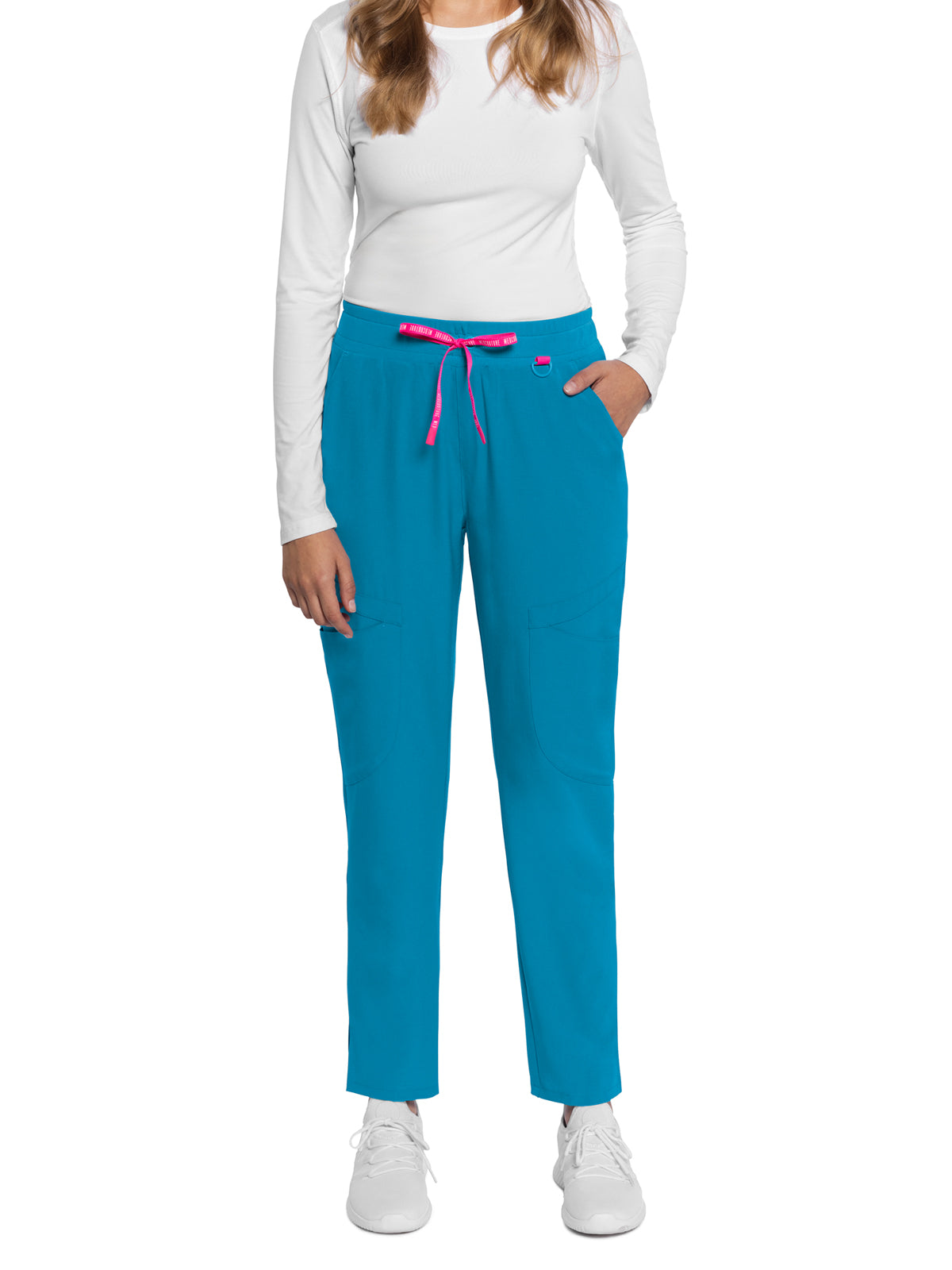 Women's 4-Pocket Mid Rise Scrub Pant