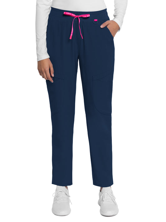 Women's 4-Pocket Mid Rise Scrub Pant