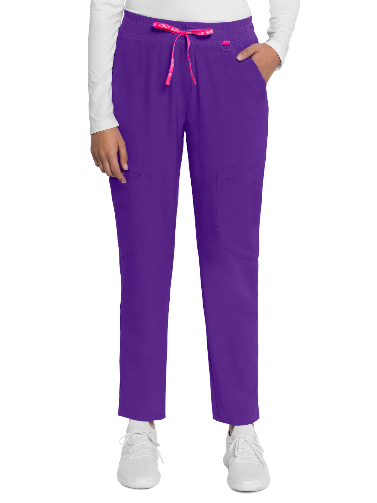 Women's 4-Pocket Mid Rise Scrub Pant