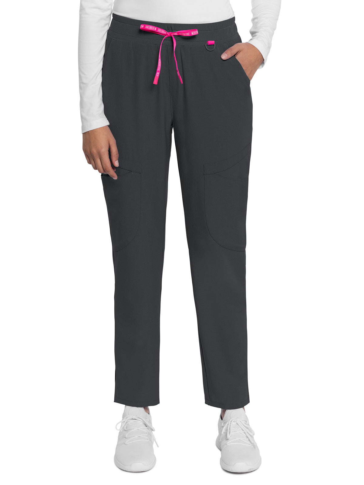 Women's 4-Pocket Mid Rise Scrub Pant