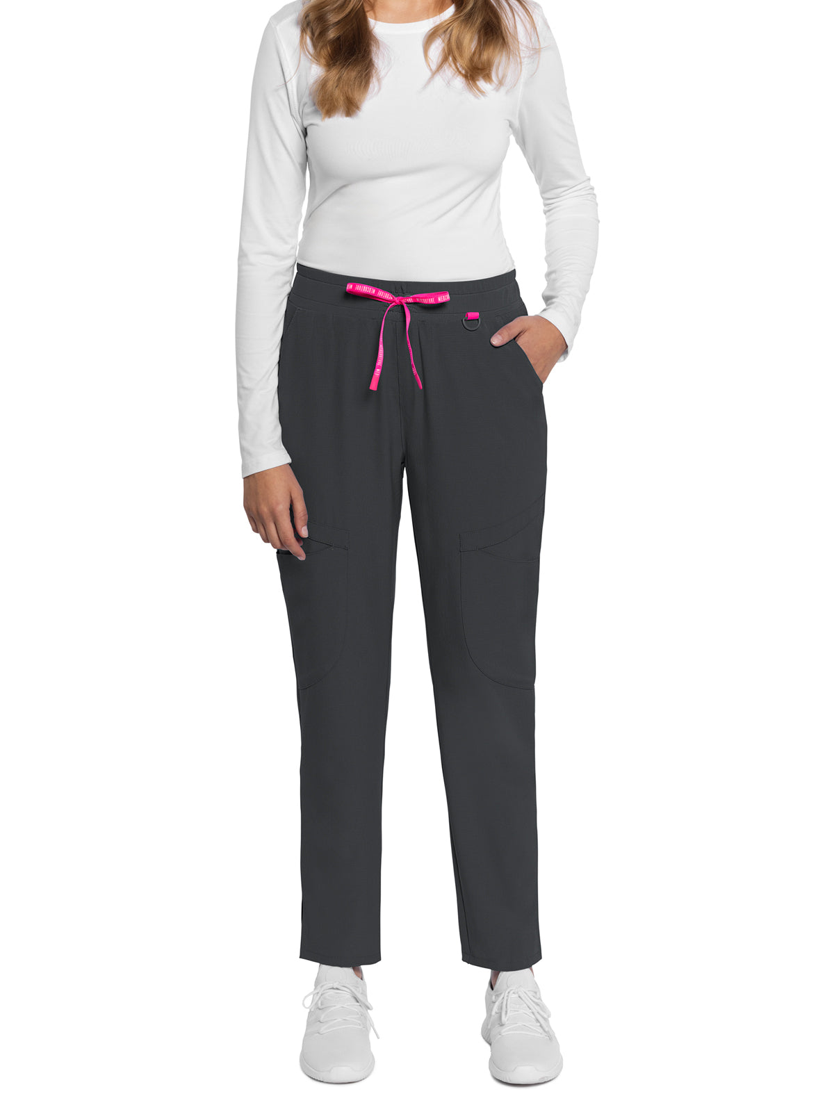 Women's 4-Pocket Mid Rise Scrub Pant