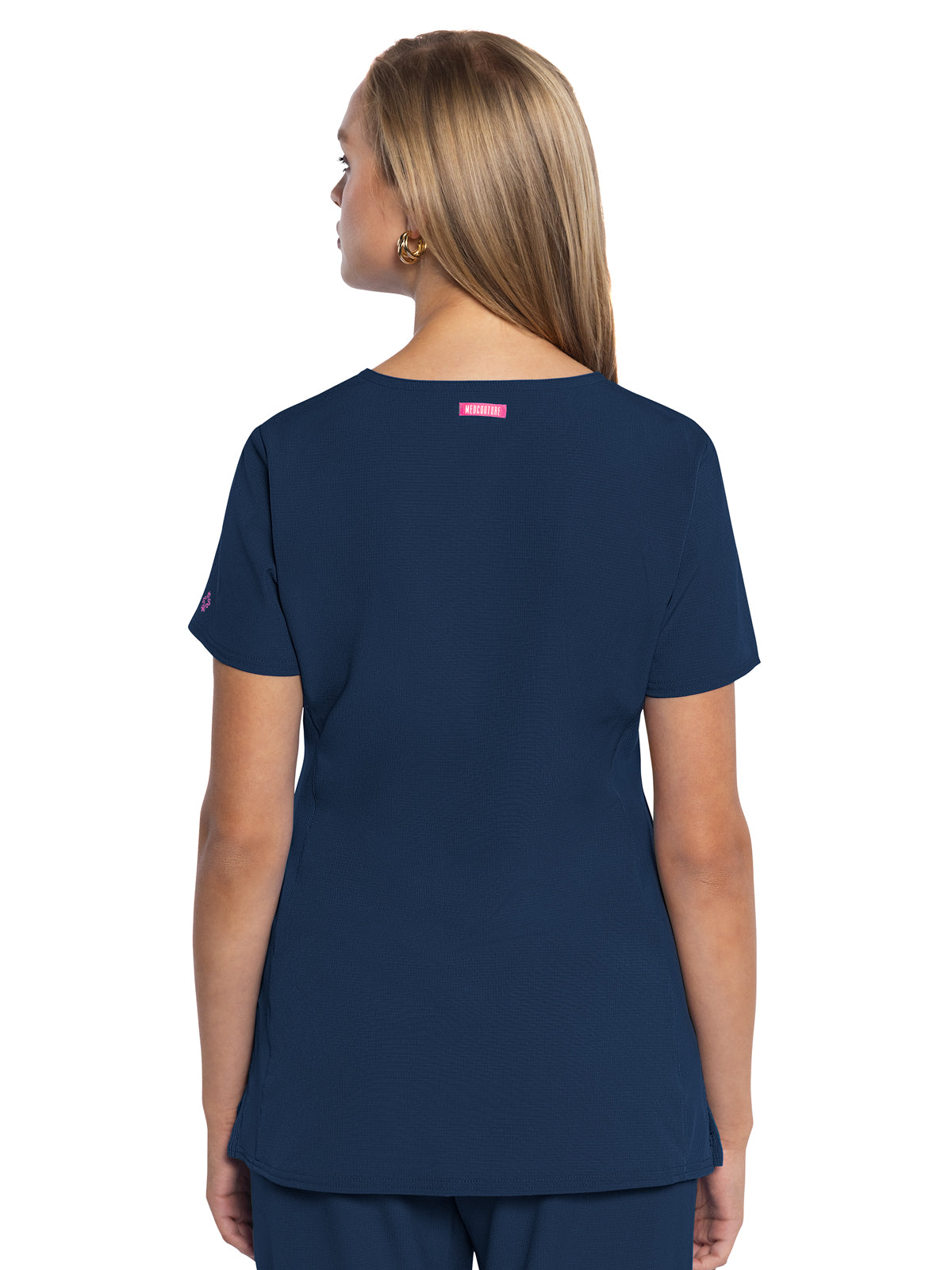 Women's 3-Pocket V-Neck Scrub Top