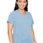 Women's 4-Pocket V-Neck Shirttail Top