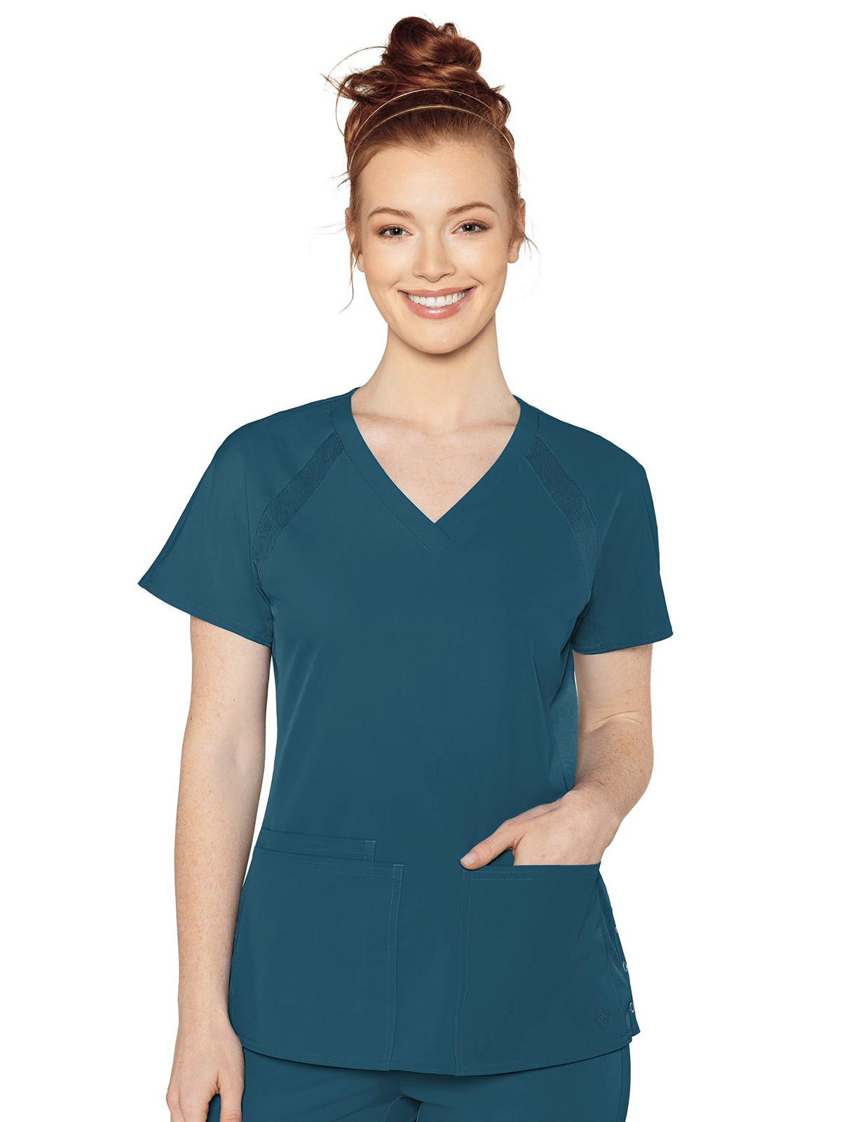 Women's 3-Pocket Classic V-Neck Top