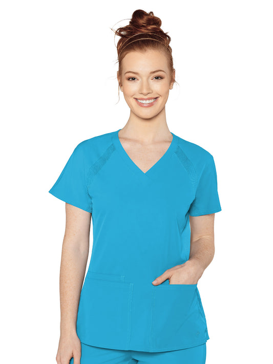 Women's 3-Pocket Classic V-Neck Top