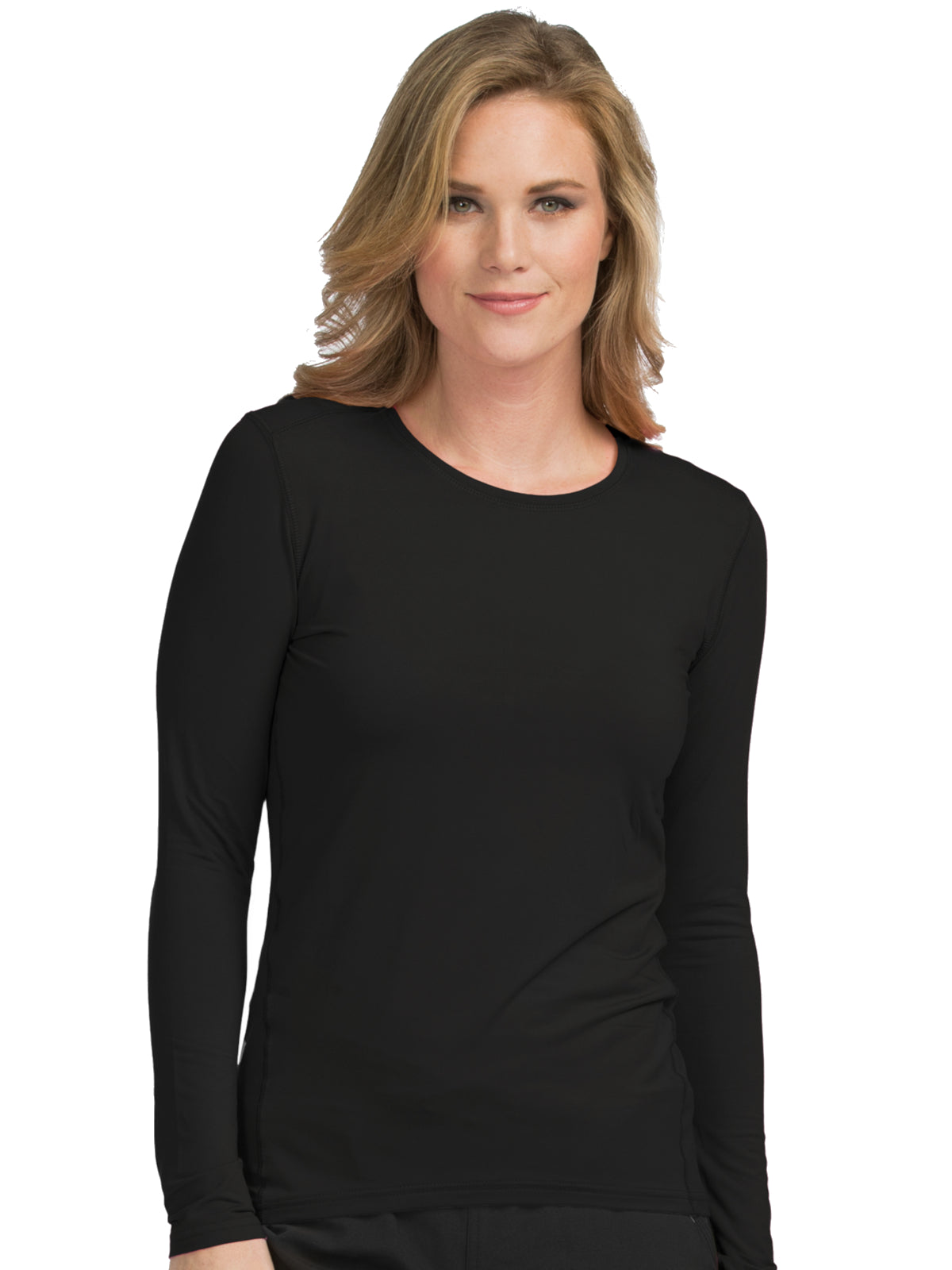 Women's Pocketless Performance Knit Underscrub Tee