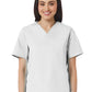 Unisex One-Pocket V-Neck Top